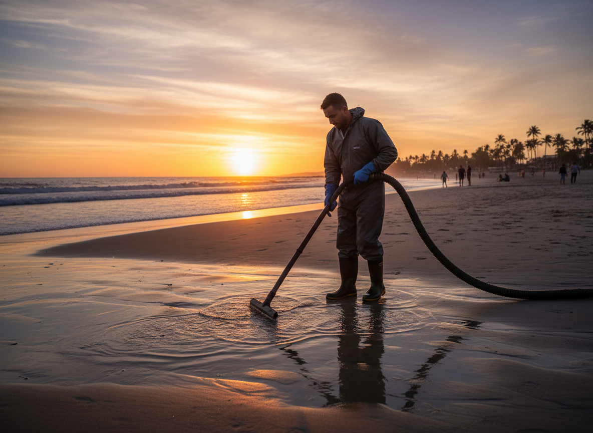 Water Extraction in SUNSET BEACH, CA
